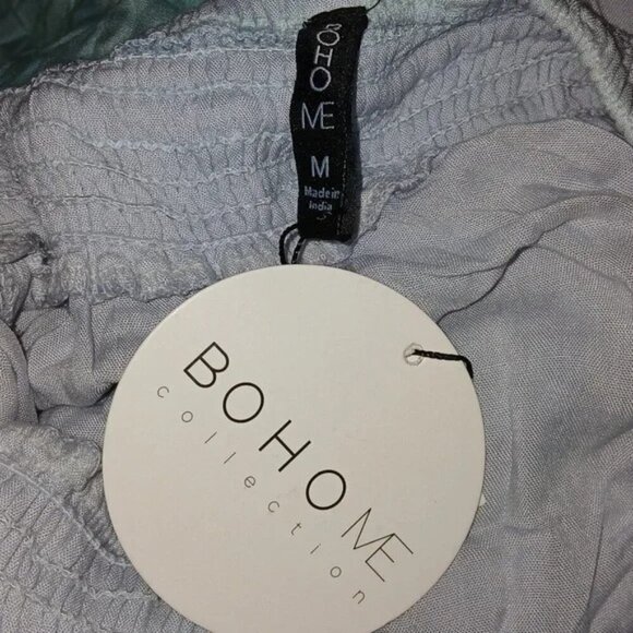 Boho Me Ombre High Low Ruffle Hem Open Back Maxi Dress - Picture 4 of 6